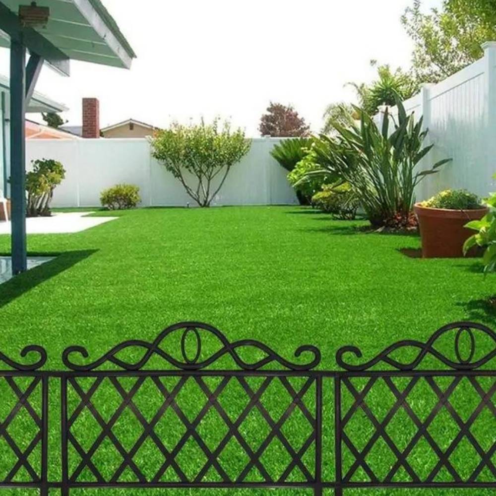 Flower Fence Border (per 48 cm panel)