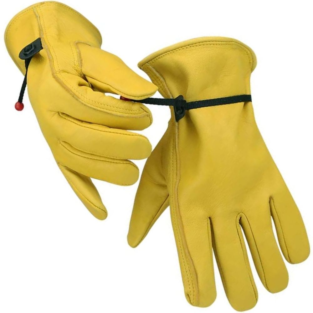 Leather Gardening Gloves (Medium): image 2