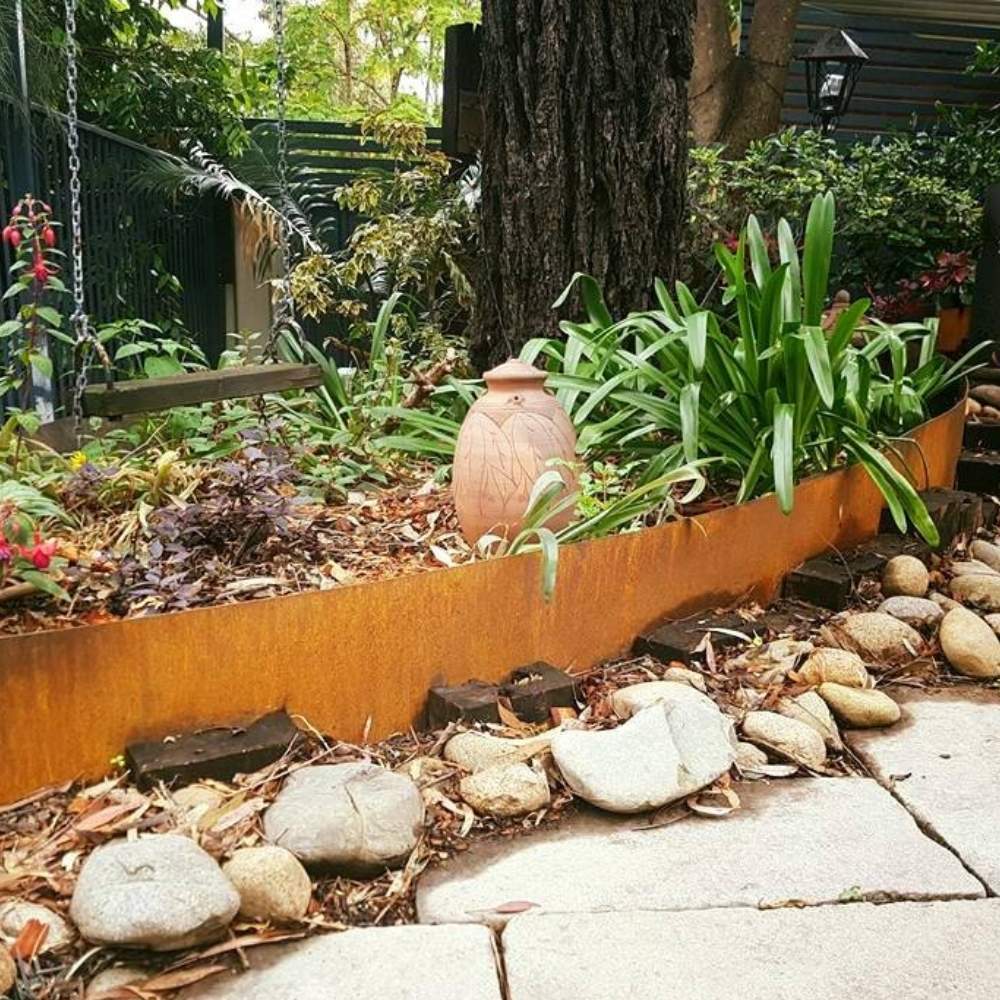 Corten Steel Garden Edging 100 mm (per metre): image 8